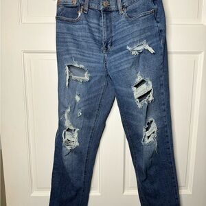 Aeropostale Distressed Blue Jeans